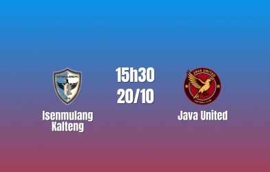 Nhận định Isenmulang Kalteng vs Java United: Cuộc chiến thoát nhóm cuối, 15h30 ngày 20/10/2026