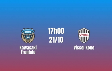 Nhận định Kawasaki Frontale vs Vissel Kobe: Hàng thủ trước thử thách, 17h00 ngày 21/10/2026