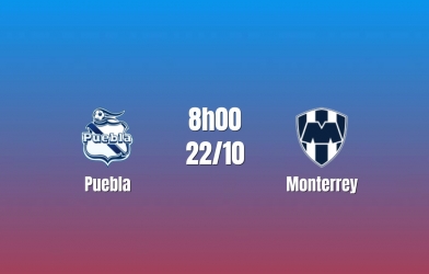 Nhận định Puebla vs Monterrey: Rayados vượt ải Cuauhtémoc?, 08h00 ngày 22/10/2026