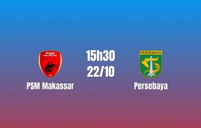 Nhận định PSM Makassar vs Persebaya: Khó khăn chờ chủ nhà, 15h30 ngày 22/10/2026
