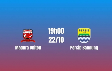 Nhận định Madura United vs Persib Bandung: Khách gặp cửa ải khó, 19h00 ngày 22/10/2026