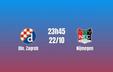 Nhận định Din. Zagreb vs Nijmegen: Lợi thế Maksimir, 23h45 ngày 22/10/2026