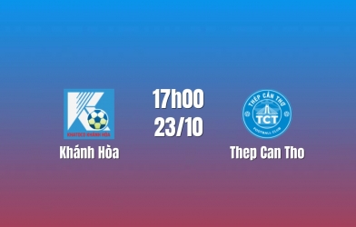 Nhận định Khánh Hòa vs Thép Cần Thơ: Điểm tựa Nha Trang, 17h00 ngày 23/10/2026