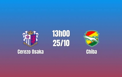 Nhận định Cerezo Osaka vs Chiba: Thời cơ giành ba điểm, 13h00 ngày 25/10/2026