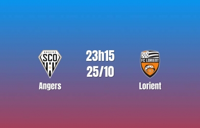 Nhận định Angers vs Lorient: Khó khăn chồng chất, 23h15 ngày 25/10/2026
