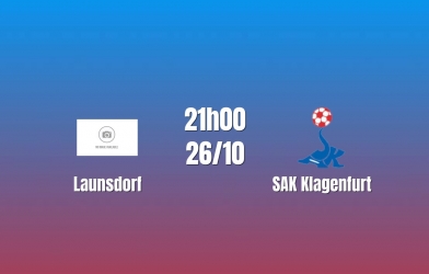 Nhận định Launsdoft vs SAK Klagenfurt: Thử thách trước đội khách, 21h00 ngày 26/10/2026