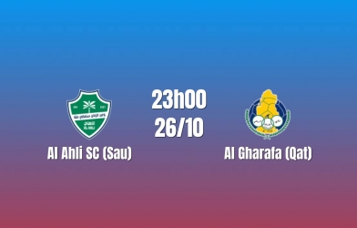 Nhận định Al Ahli SC vs Al Gharafa: Khác biệt ở hàng công, 23h00 ngày 26/10/2026