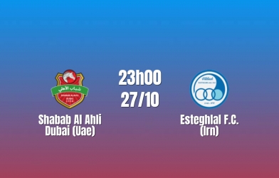 Nhận định Shabab Al Ahli Dubai vs Esteghlal: Cuộc đua ở nhóm đầu, 23h00 ngày 27/10/2026