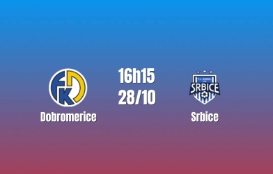 Nhận định Dobromerice vs Srbice: Chủ nhà tìm cách phục thù, 16h15 ngày 28/10/2026