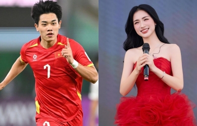 Đình Bắc và Hoà Minzy gây sốt MXH sau chiến tích của U23 Việt Nam