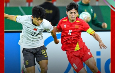 Thắng U23 Việt Nam, U23 Trung Quốc đưa luôn đồ thi đấu vào bảo tàng