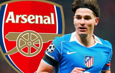 Vượt mặt MU và Chelsea, Arsenal tất tay vì Alvarez
