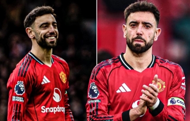 Bruno vượt qua Ronaldo trong ngày MU thăng hoa tột độ