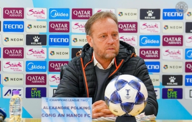 HLV Polking chia sẻ khi CAHN có nguy cơ bị xử thua 0-3