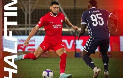 Trực tiếp bóng đá Thể Công Viettel 0-0 Hải Phòng: Hết hiệp 1