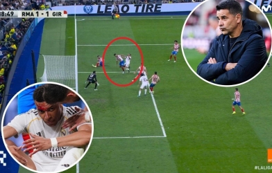 Mbappe đổ gục, phía Girona lên tiếng khiến Real nóng mặt