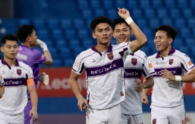 Trực tiếp bóng đá Becamex TP.HCM 1-0 Nam Định: Bàn thắng đẳng cấp