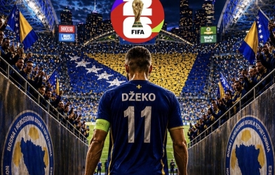 Đường đến VCK World Cup 2026 của ĐT Bosnia: Tuổi 40 cháy bỏng của Dzeko
