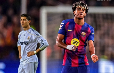 Barca quật ngã Real, Ronaldo bất ngờ bị Yamal 'vượt mặt'