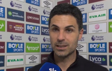 Arteta thừa nhận sai lầm suýt khiến Arsenal trả giá