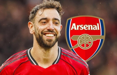 Bruno Fernandes thừa nhận sao Arsenal là mảnh ghép hoàn hảo với MU
