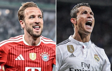 CHÍNH THỨC: Harry Kane san bằng kỷ lục ghi bàn khủng khiếp của Ronaldo
