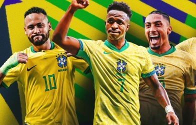 Đội hình Brazil mạnh nhất World Cup 2026: Neymar và điệu Samba rực lửa