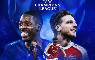 Nước Pháp phủ kín cảnh sát khẩn cấp trước chung kết PSG vs Arsenal
