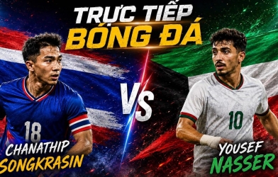Trực tiếp bóng đá Thái Lan vs Kuwait, 19h30 hôm nay 5/6