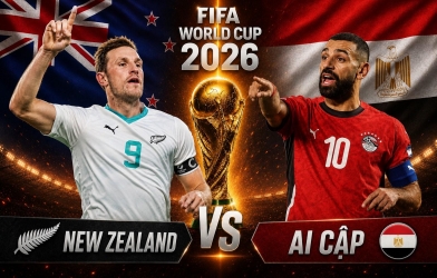 Trực tiếp bóng đá New Zealand vs Ai Cập, 8h00 hôm nay 22/6