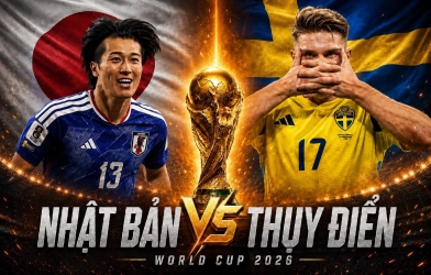 Trực tiếp bóng đá Nhật Bản vs Thụy Điển, 6h00 hôm nay 26/6