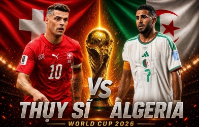Tỷ lệ thắng Thụy Sĩ vs Algeria: Kết quả đã rõ