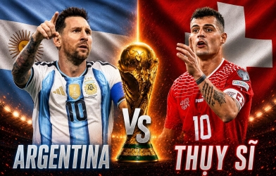 Dự đoán tỷ số Argentina vs Thụy Sĩ: Messi tiếp tục tỏa sáng?