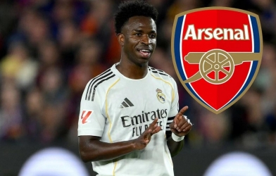 Real chốt giá bán Vinicius cho Arsenal