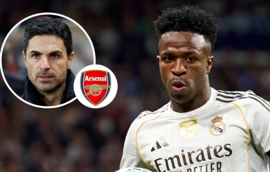 Arsenal nhận cảnh báo chấn động vì bom tấn Vinicius