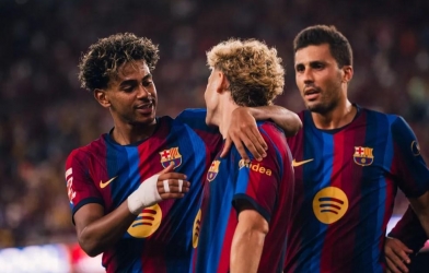 Camp Nou phát cuồng, Barca tạo cơn mưa bàn thắng trước Rayo Vallecano
