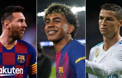 Yamal cân bằng kỳ tích của Messi, cả Ronaldo cũng chưa làm được