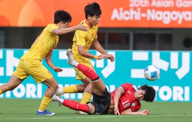 Trực tiếp bóng đá U23 Hàn Quốc 1-1 U23 Trung Quốc: Tấn công dữ dội
