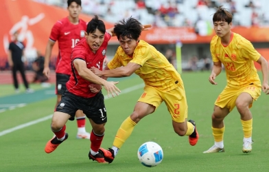 Trực tiếp bóng đá U23 Hàn Quốc 2-1 U23 Trung Quốc: Bàn thắng bùng nổ