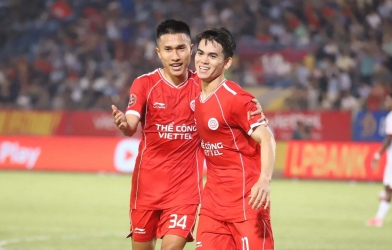 Trực tiếp bóng đá Viettel 1-1 Hà Tĩnh: Đôi công nảy lửa