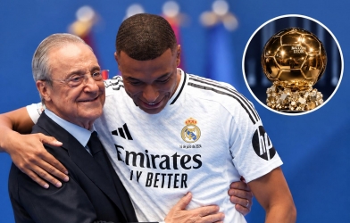 Real Madrid lập tức có động thái, tin chắc Mbappe đoạt Quả bóng Vàng