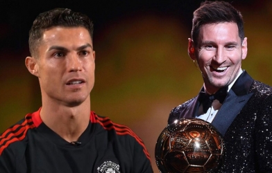 Ronaldo đang thắng Messi, BTC Quả bóng Vàng bất ngờ che giấu kết quả