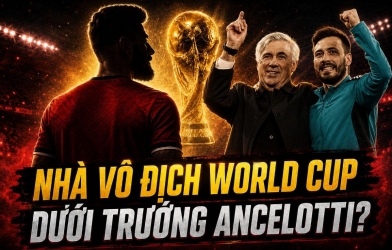 Nhà vô địch World Cup gây bất ngờ, quyết chơi tiếp dưới quyền con trai Ancelotti