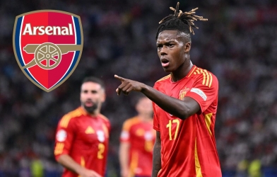 Chuyển nhượng 12/6: Arsenal tự tin mua Nico Williams, Man United quyết tâm mua 'quái thú trung tuyến'