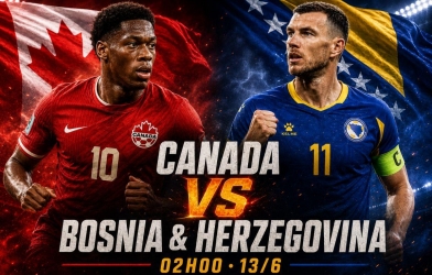 Dự đoán Canada vs Bosnia & Herzegovina: Ai sẽ ghi bàn?