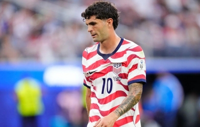 Tuyển Mỹ lo sốt vó vì Pulisic trước trận tranh ngôi đầu bảng D
