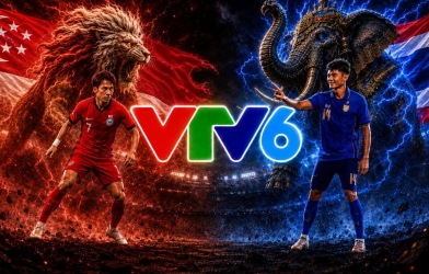 VTV5 VTV6 trực tiếp bóng đá AFF Cup 2026 hôm nay 18/8: Thái Lan vs Singapore