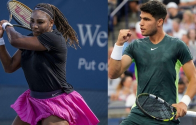 CHÍNH THỨC: Carlos Alcaraz bắt cặp cùng huyền thoại 39 Grand Slam tại US Open 2026
