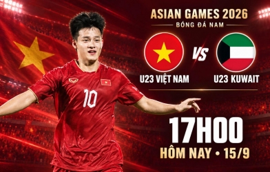Siêu máy tính soi tỷ số U23 Việt Nam vs U23 Kuwait: Chênh lệch cực nhỏ