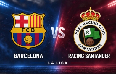 Trực tiếp bóng đá Barca vs Racing Santader, 2h30 hôm nay 17/9
